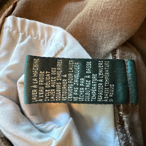 Womens Vintage Pants Paisley Lauren Ralph Lauren Size 6 - Picture 7 of 10